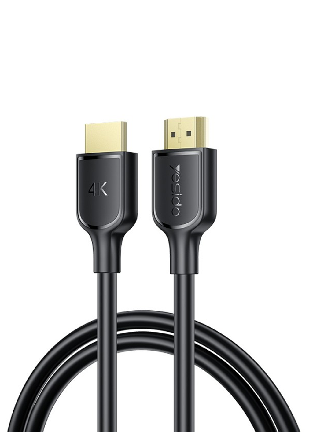 Кабель HDMI Yesido HM16 1.8м, позолота, 4К 30Гц, стабильный, сверхчёткая передача
