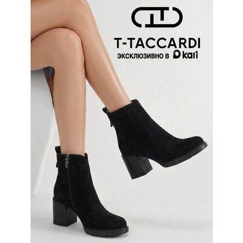 фото Ботильоны t.taccardi, размер 38 р. - 24,5 см, черный