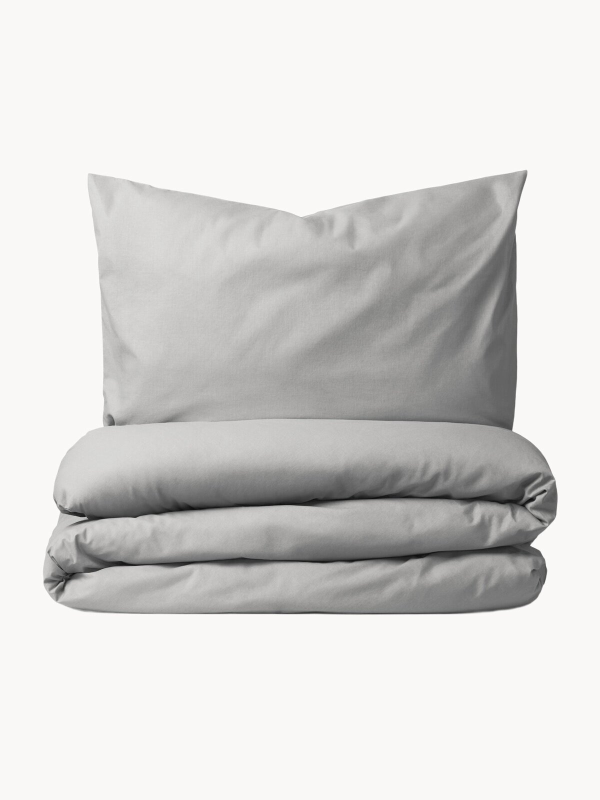 Комплект постельного белья без простыни Pragma Telso 1,5 спальный, прохладный серый