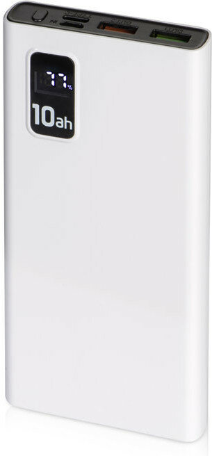Внешний аккумулятор Hiper Fast 10000 10000mAh 5A QC PD 2xUSB белый (FAST 10000 WHITE) - фото №8