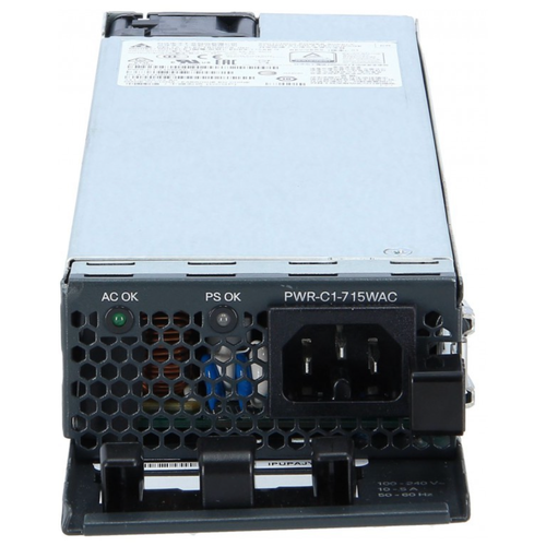 Блок питания Cisco 715W AC 80+ platinum Config 1 SecondaryPower Supply PWR-C1-715WAC-P/2