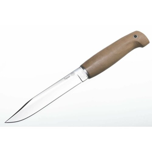 фото Нож разделочный туристический таран, сталь aus-8, рукоять орех кизляр
