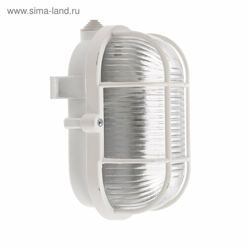 Светильник НБП 01-60-002 УЗ Е27 60 Вт 230 В IP53 с решеткой белый 535₽