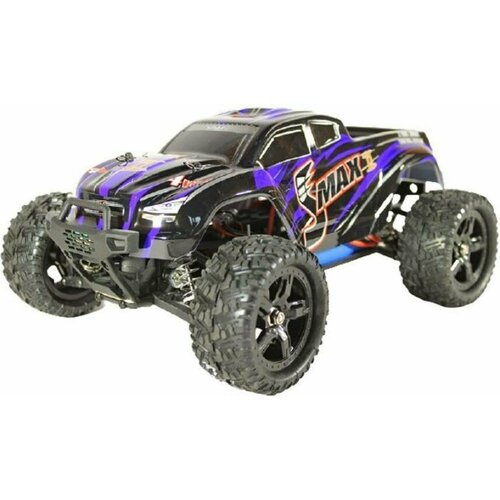 Радиоуправляемая модель Remo Hobby монстр SMAX Brushless V2.0 4WD (1к16) синий (RH1635V2-BLUE)