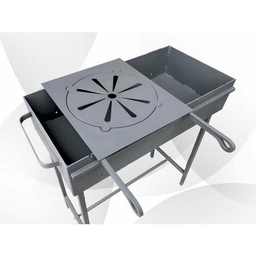 Подставка на мангал для казана, кастрюли, чайника и сковороды. Адаптер для мангала