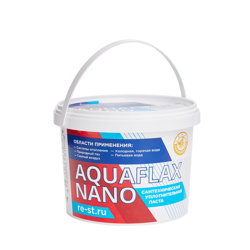 Уплотнительная паста для льна AQUAFLAX NANO банка 400г, 04059