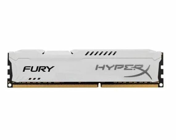 Оперативная память HyperX Kingston Fury DDR3 4 Gb 1333 MHz (HX313C9FB/4) белая