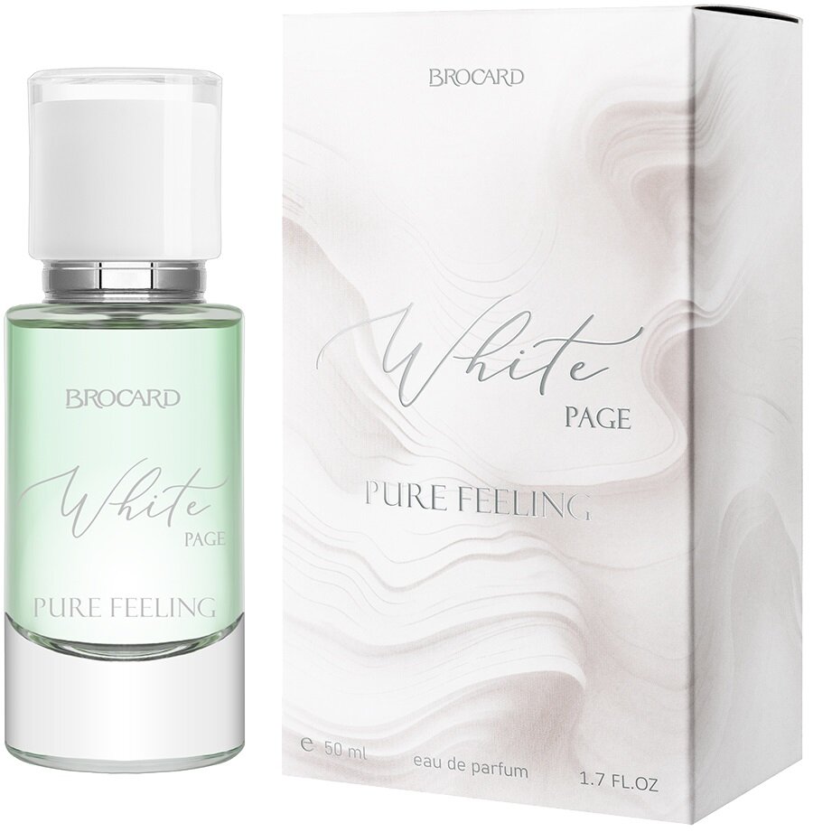Brocard woman White Page - Pure Feeling Туалетные духи 50 мл.