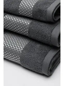 фото Полотенце махровое банное 70Х135 сиреневый 1 шт.