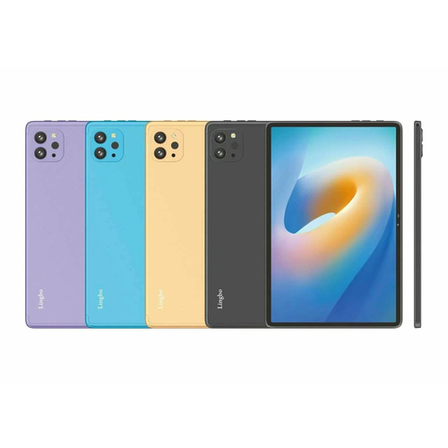 Планшет с клавиатурой мышью и стилусом A15 4128 ГБ Android 12 золотой 8390₽