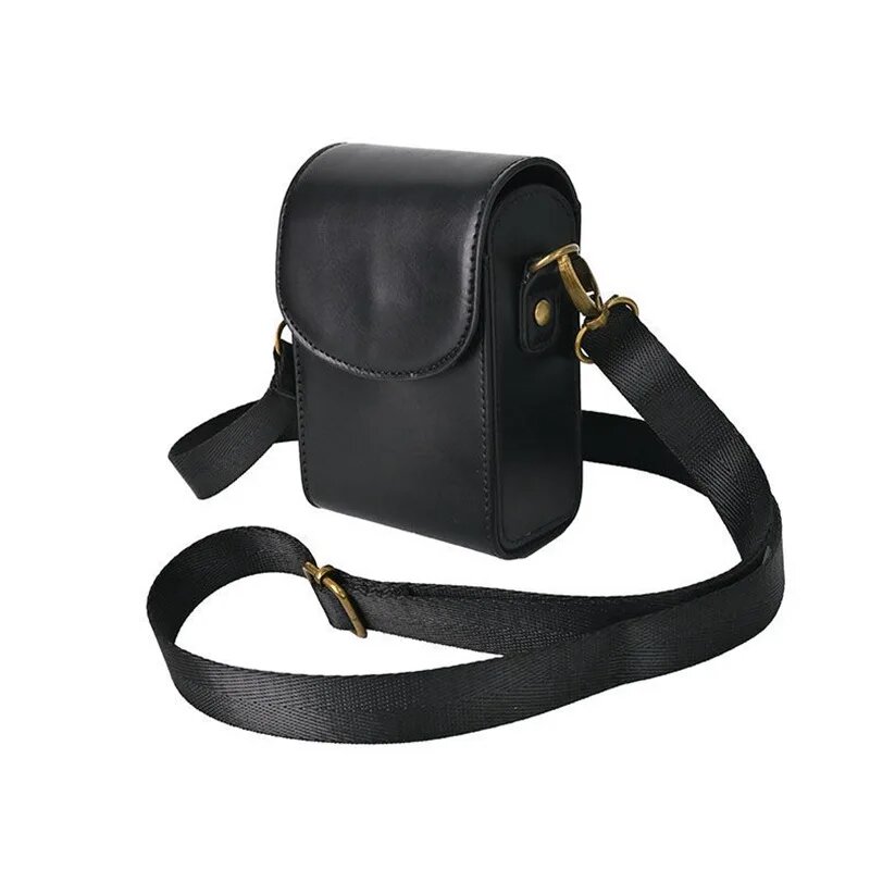 Чехол из ПУ кожи для камеры Canon G7X Mark II III SX740 730 720 Ricoh GR3X для Sony ZV1 RX100 M5 M6 M7, Type B Black