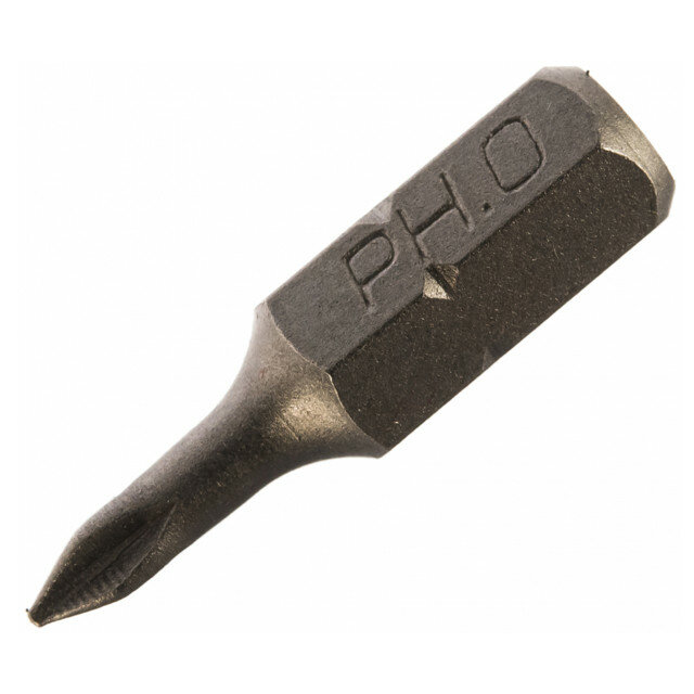 Бита JETTOOLS PH0 25мм для больших нагрузок 2шт