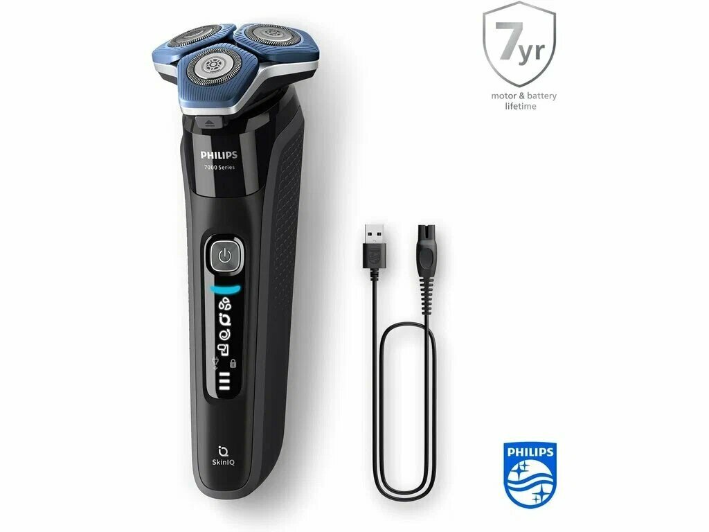 Электробритва PHILIPS Series 7000 SkinIQ S7886/55 черная — фото 1