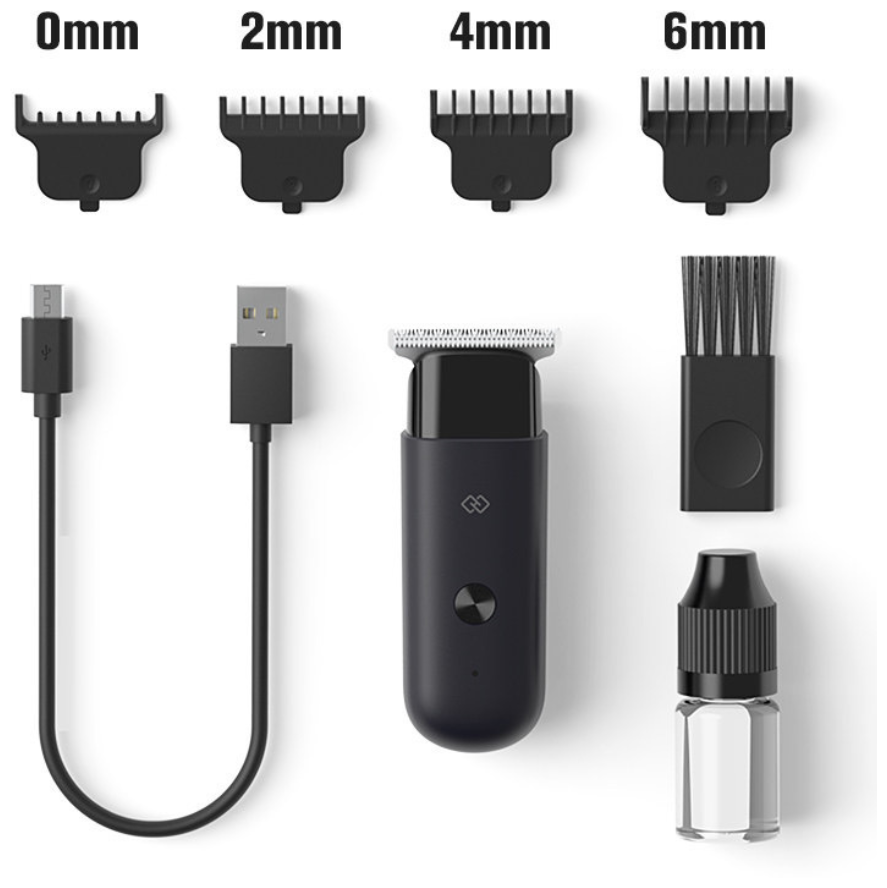 Машинки Для Стрижки Волос И Триммеры Xiaomi Триммер для стрижки волос Huanxing EC101 черный