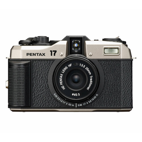 Компактный фотоаппарат Pentax 17 темное серебро 87990₽