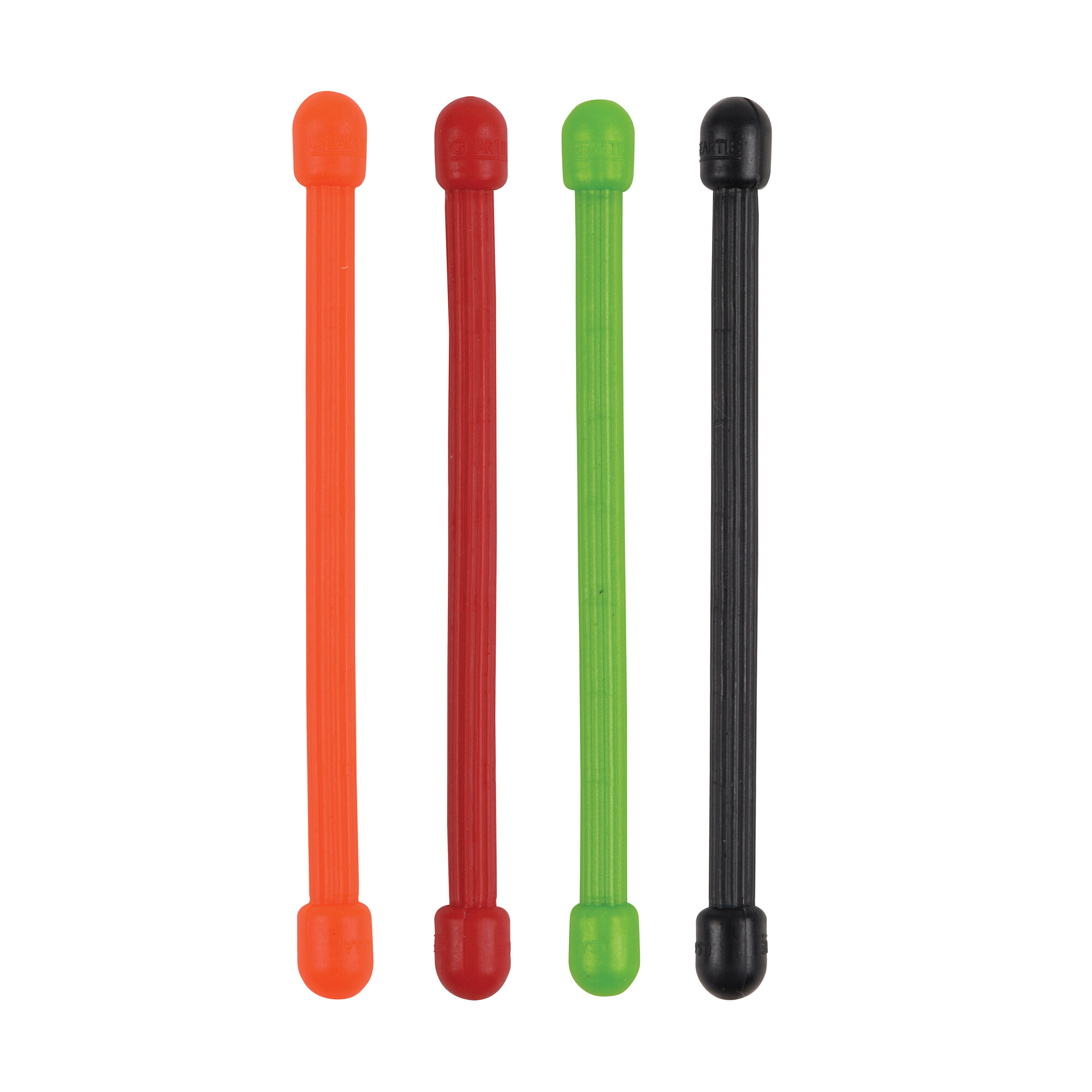 Многоразовая стяжка Nite Ize Gear Tie Reusable Twist Tie 3" - Ассорти 4 шт