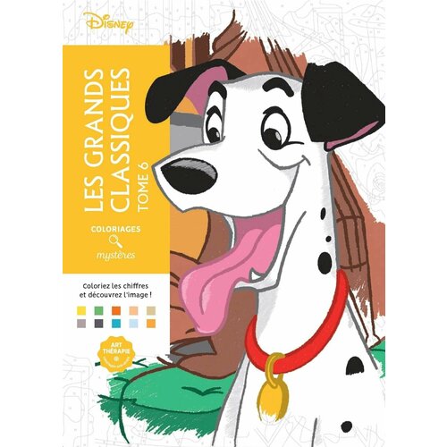 Раскраска по номерам Coloriages mysteres Disney - Les Grands classiques Том 6 128стр - 2017088439 7886₽