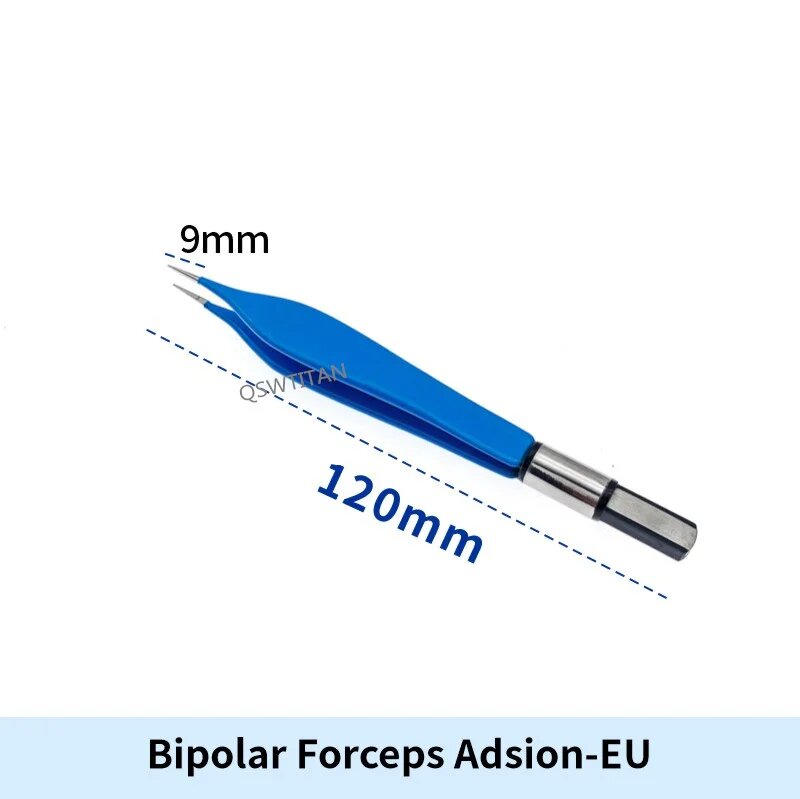 Биполярные щипцы Adision-EU, 120 мм, Синий