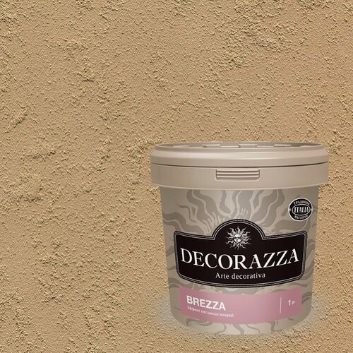 Изображение товара Декоративная штукатурка с эффектом песчаных вихрей Decorazza Brezza (1л) BR 10-59