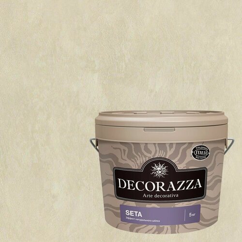 Изображение товара Декоративная штукатурка с эффектом натурального шелка Decorazza Seta (5кг) ST 11-82