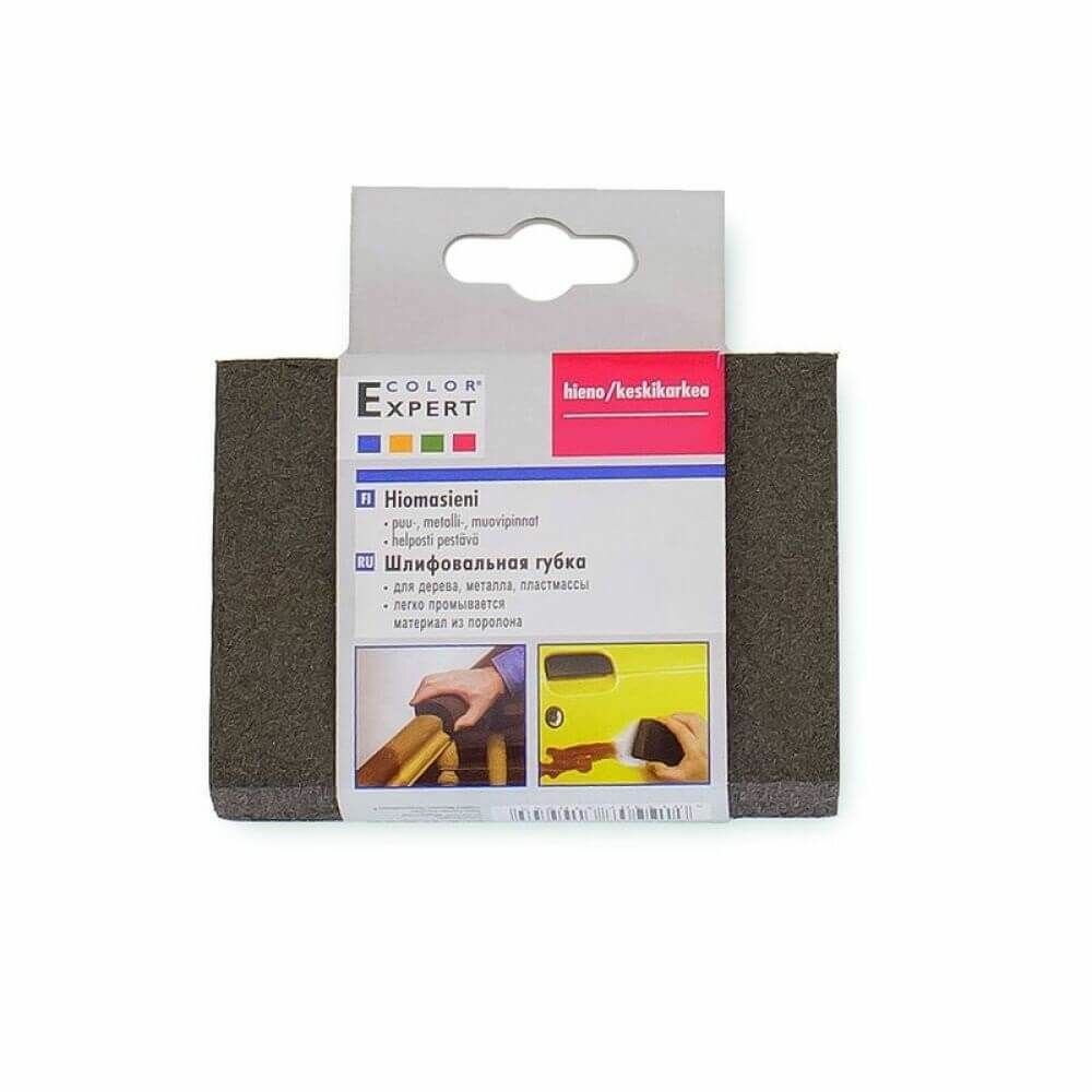 Шлифовальная губка Color Expert 93305099/93305002 зерно мелкое/среднее (100*70*25мм)