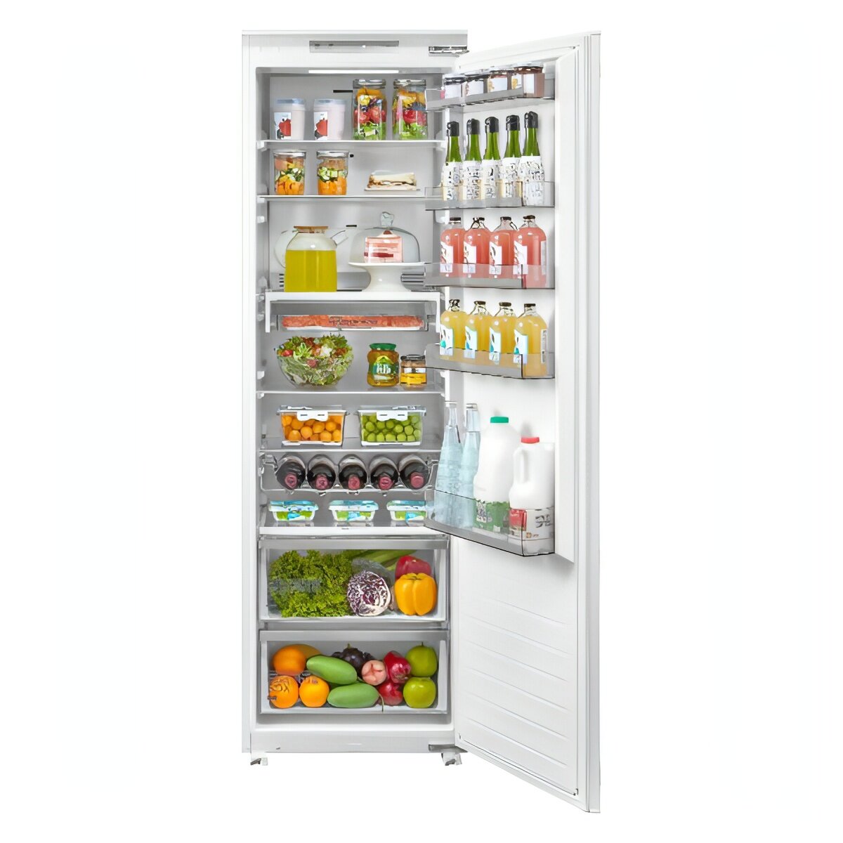 Встраиваемый холодильник однодверный Midea MDRE423FGE01
