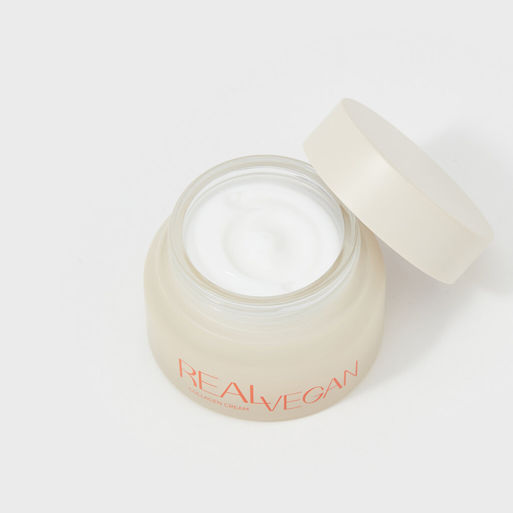 Крем для лица KLAVUU REAL VEGAN COLLAGEN, для эластичности, увлажняющий, 50 мл — фото 1