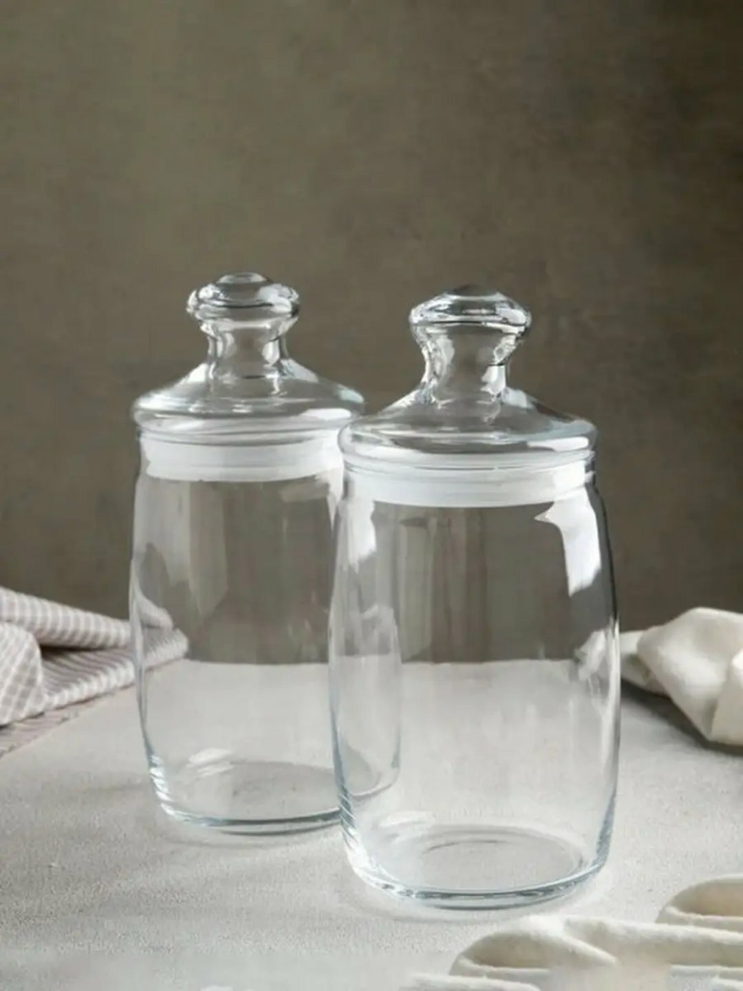 Банка PASABAHCE чешни 97425 1100мл 2шт 2х6 571601 — фото 1