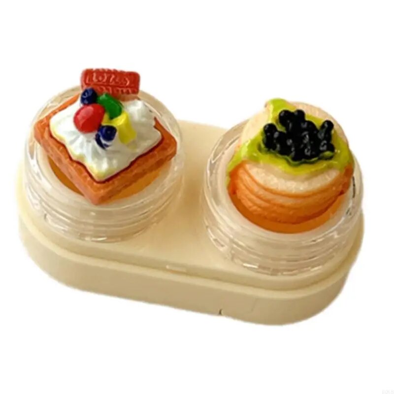 Аксессуары Для Контактных Линз D0UB Cupcake Designs Contact Lins, Yellow, Унисекс