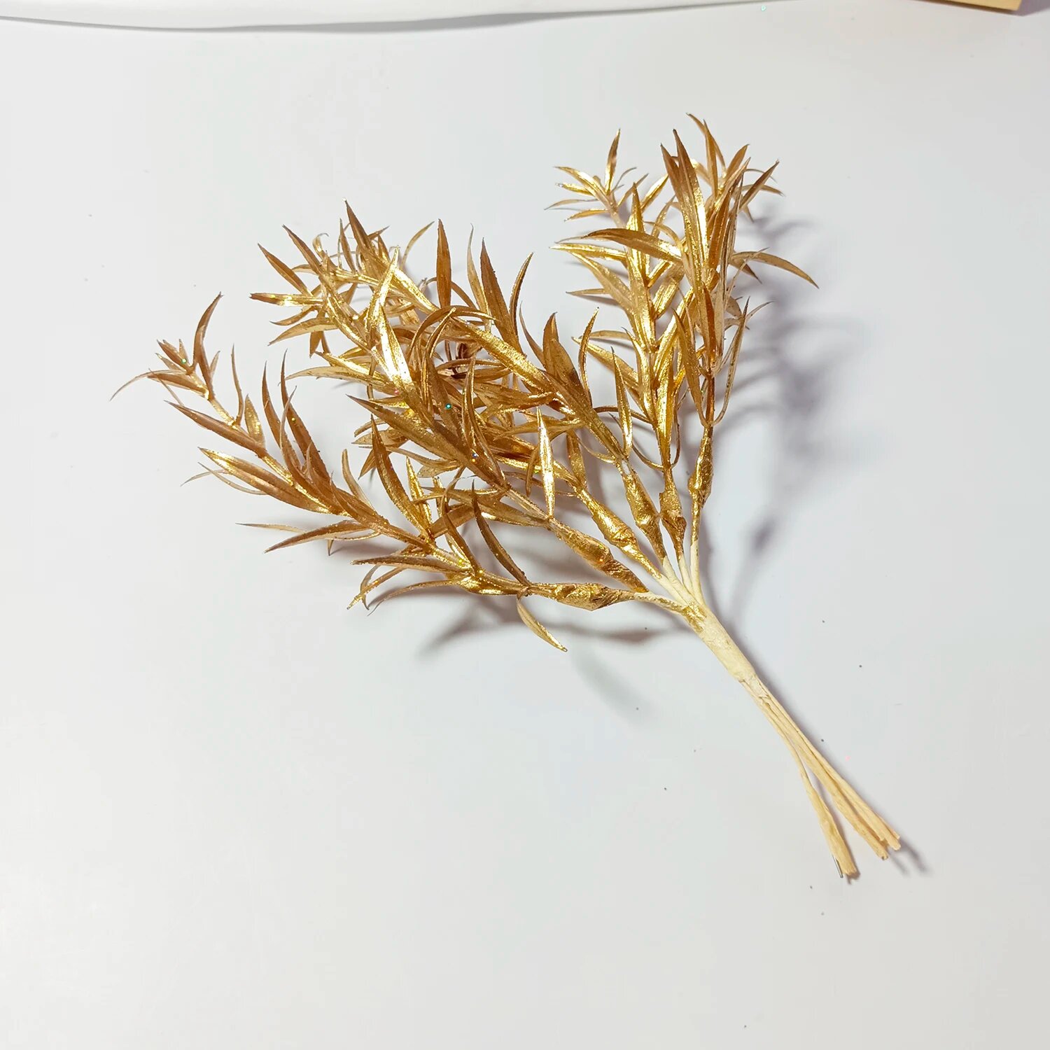 Золотые искусственные цветы смешанные гибридные букетом 6/10/12/20/24/200 шт