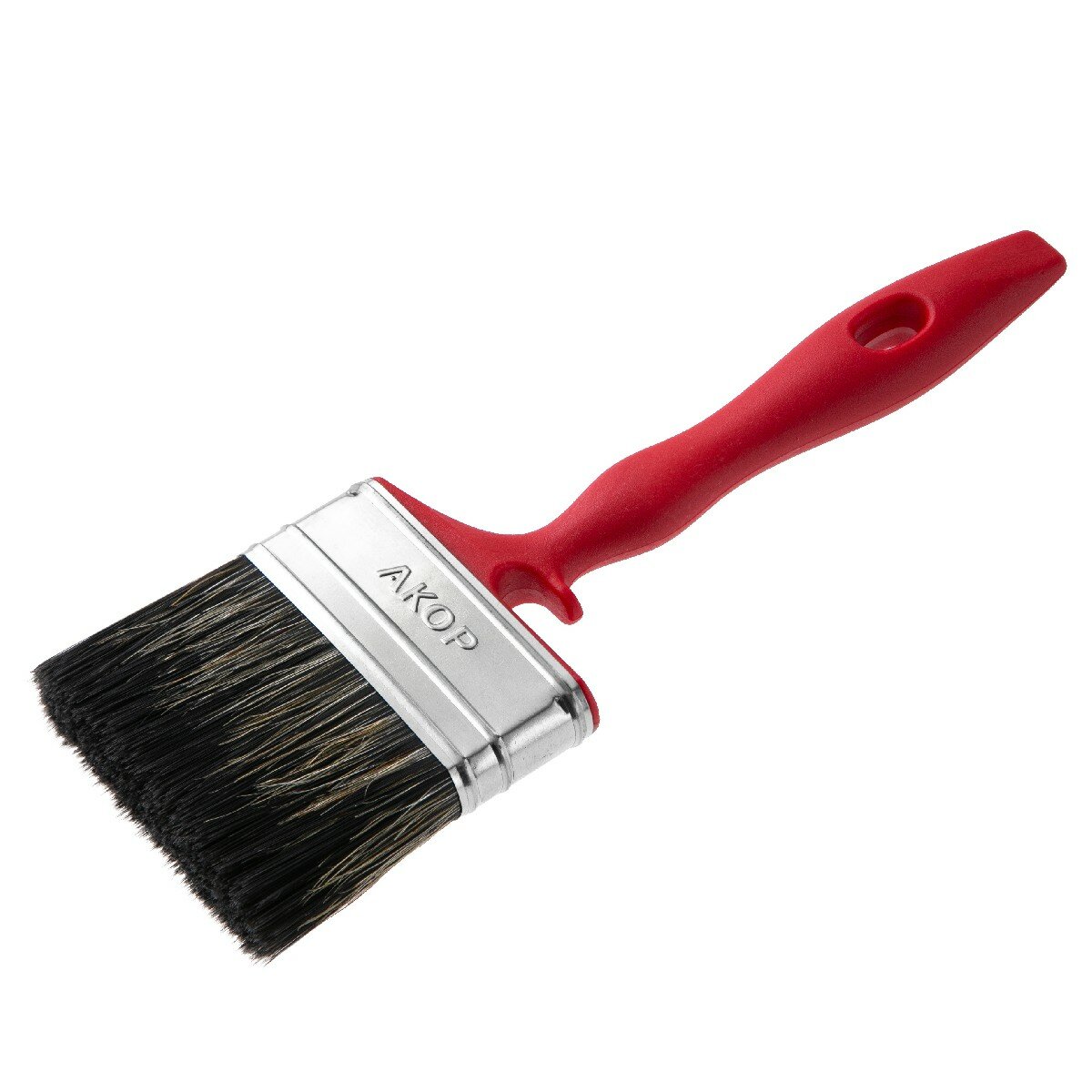 Кисть плоская для водных красок Акор Мастер смешанная щетина пластиковая ручка 75 x 17 мм