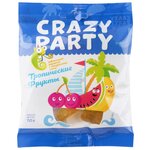 Мармелад Азовская кондитерская фабрика Crazy Party Тропические фрукты с натуральным соком 70 г - изображение