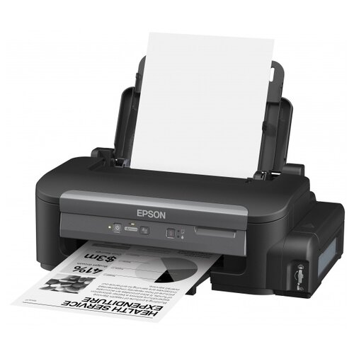 Принтер струйный Epson M100 чб A4 черныйсеребристый 27856₽
