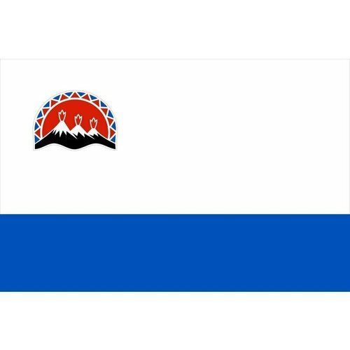 Флаг Камчатского края. Размер 135x90 см. самые ядовитые растения камчатского края