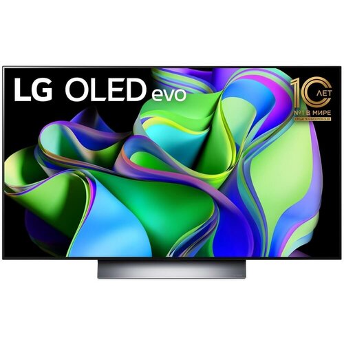 LG Телевизор 48 LG 48 OLED Ultra HD Smart TV Wi-Fi DVB-T2CS2 Bluetooth 120Гц 22ch 40W 4хHDMI 3хUSB серебро 15001000₽