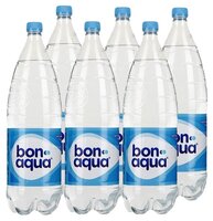 Вода питьевая Bon Aqua негазированная ПЭТ, 12 шт. по 1 л