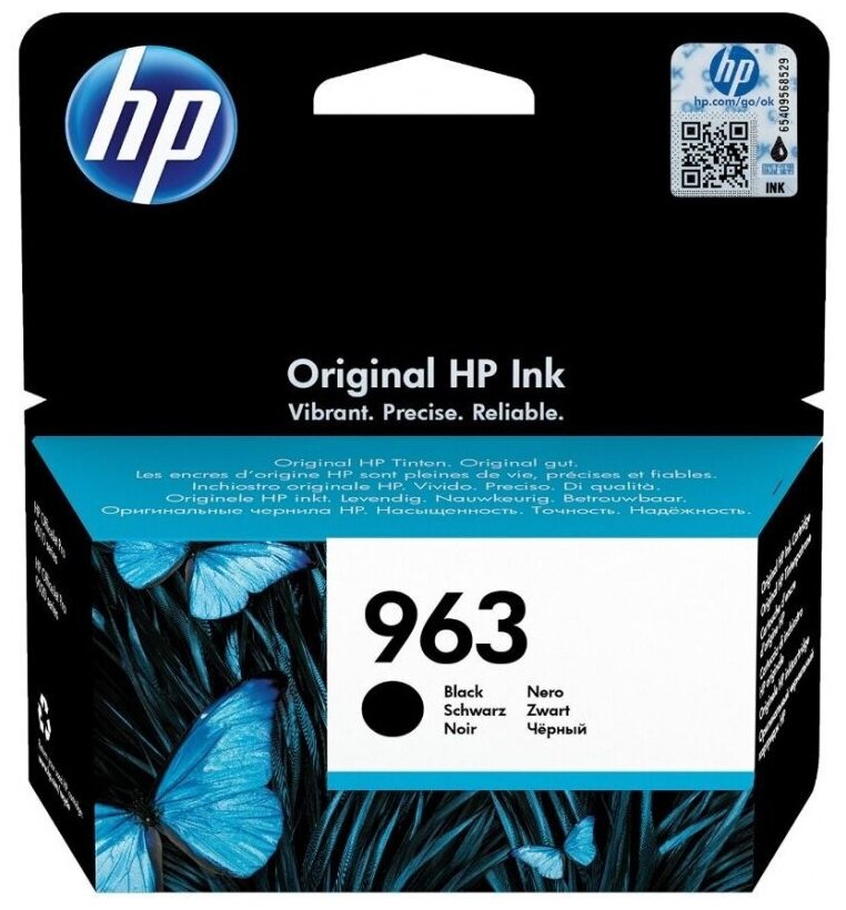 Картридж HP 963 черный (3ja26ae)