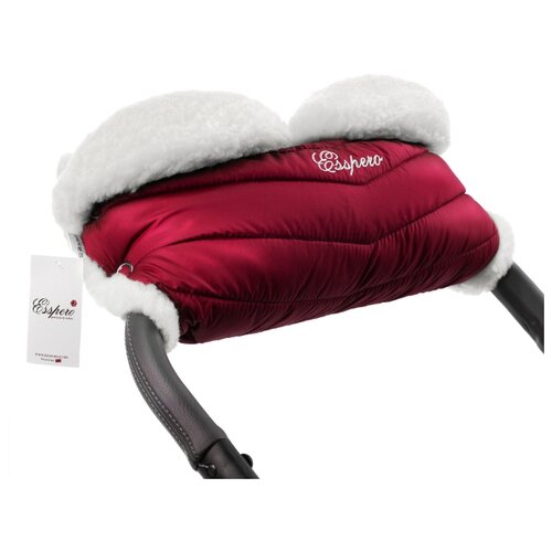 Муфта для рук на коляску Esspero Cosy White (Ruby) муфта для рук на коляску esspero cosy white chocco