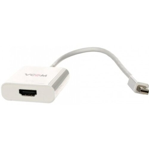 Кабель-переходник Vcom Mini DisplayPort (M) -> HDMI (F) (VHD6055) vcom кабель переходник mini displayport