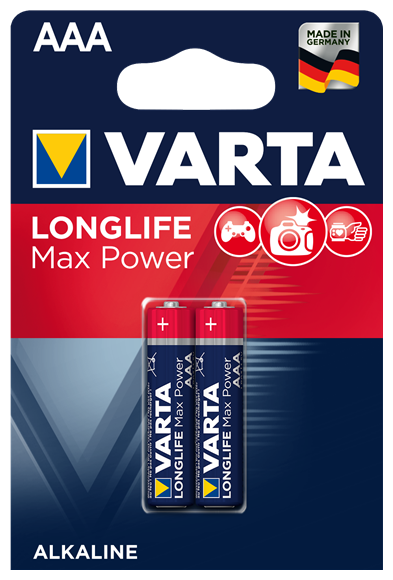 Элемент питания Varta Max Power LR03 AAA бл 2