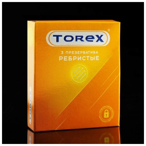 Презервативы Torex ребристые, 3 шт.