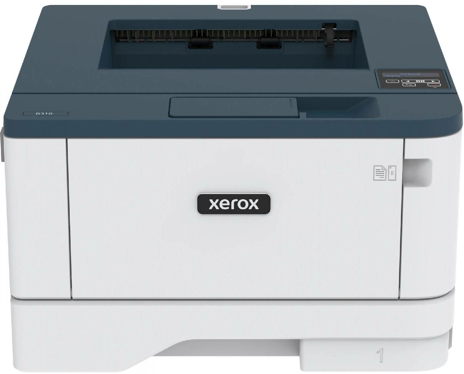 Принтер лазерный Xerox B310V_DNI черно-белая печать, A4, цвет белый