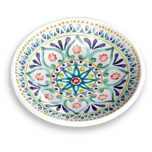 Миска TarHong Boho Medallion Saucer 180 мл 0.18 л multi 1 13 см 2.8 см 13 см