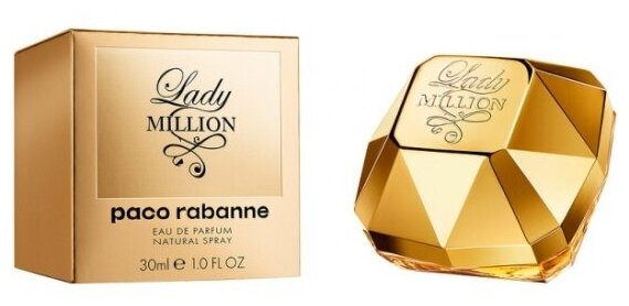 Женская парфюмерная вода Paco Rabanne Lady Million, 30 мл
