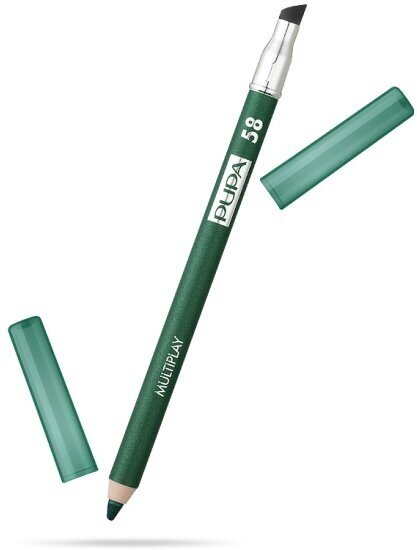 Карандаш для век Pupa Multiplay Eye Pencil с аппликатором, тон 58 зеленый