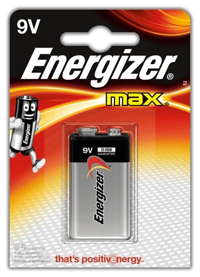 Батарейки литиевые Energizer MAX 9V 1 шт - фото №1