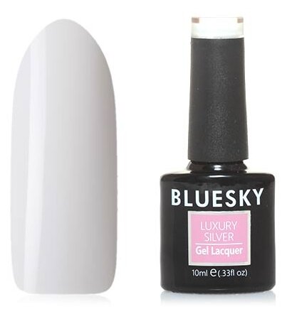 Bluesky, Гель-лак Luxury Silver №003