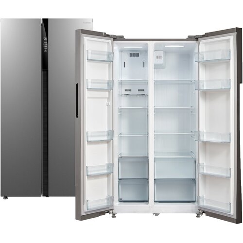 холодильник бирюса sbs 587 gg Холодильник БИРЮСА SBS 587 I металлик