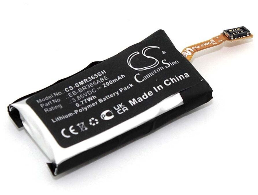 Аккумуляторная батарея CameronSino для Samsung Gear Fit 2 Pro SM-R365 (CS-SMR365SH) 200 mah