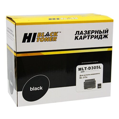 Картридж Hi-Black HB-MLT-D305L, 15000 стр, черный картридж лазерный samsung mlt d305l sv049a черный 15000стр для samsung m l 3750 3753